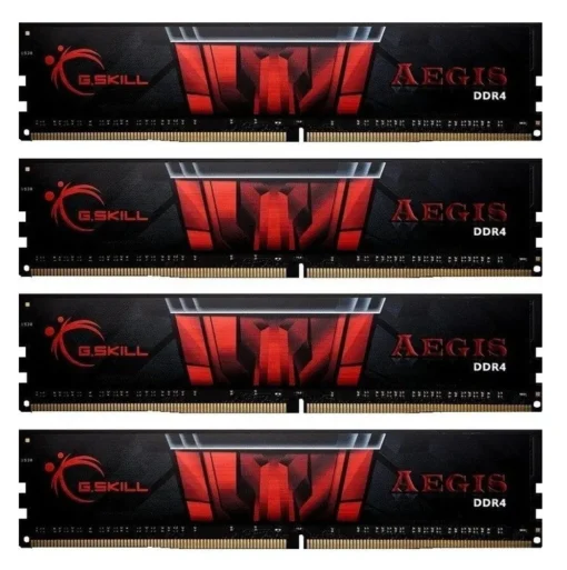 G.SKILL памет за компютър - DDR4 32GB(4x8GB) Aegis 3200MHz CL16 XMP2