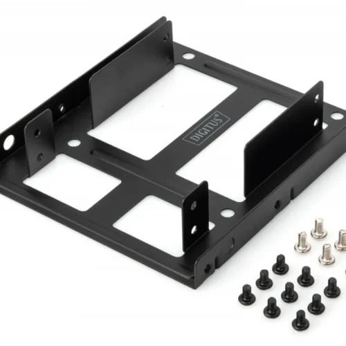 Digitus Ramka montażowa/адаптер SSD/HDD 2x 2.5 do 3.5 (ATA SATA SSD) metalowa zestaw
