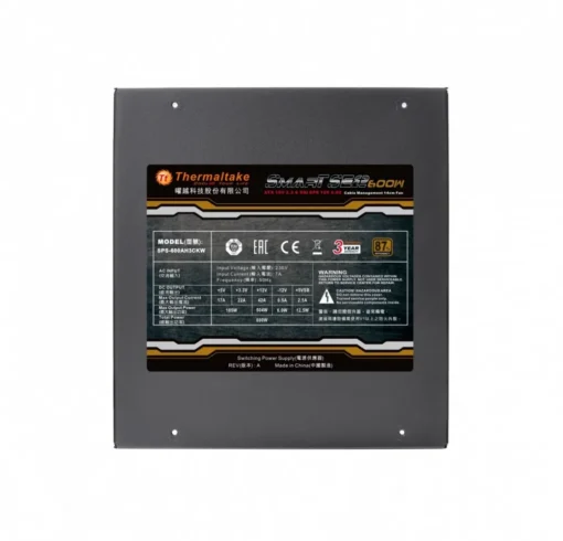 Thermaltake захранващ блок -Smart SE2 600W Modular (spr. 87%, Single Rail) - Image 2