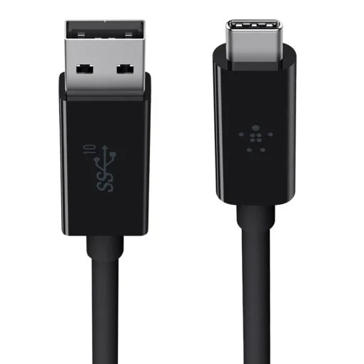 Belkin Cable USB-C to USB A 3.1 1m black - Image 2