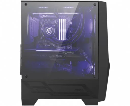 MSI кутия за компютър MAG FORGE 100M RGB FAN Glass Window 2xUSB - Image 3