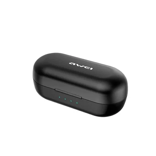 AWEI Stereo Bluetooth headphones 5.0 T13 TWS + dock station black - Image 3