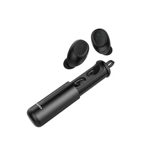 AWEI Bluetooth headphones 5.0 T55 TWS + dock station black - Image 3