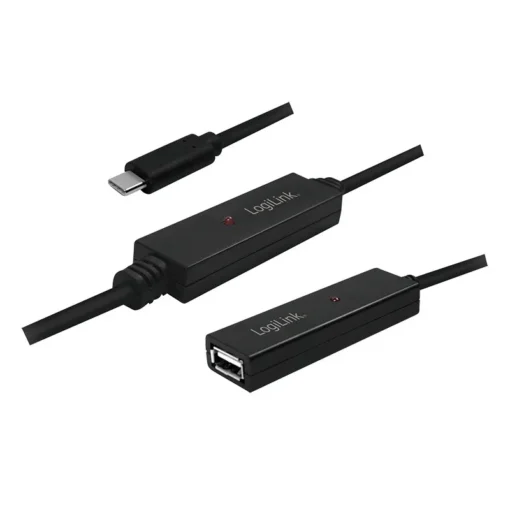 LogiLink USB2.0 active repeater cable USB-C M to USB AF