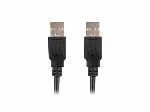 Lanberg Kabel USB -A M/M 2.0 1.8m черен