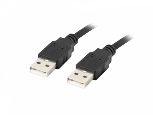 Lanberg Kabel USB -A M/M 2.0 1.8m черен - Image 2