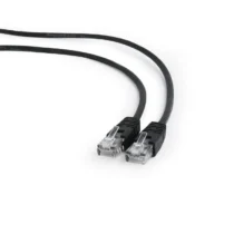 Gembird Patch cord cat. 5E molded strain relief 50u plugs 1 m Black