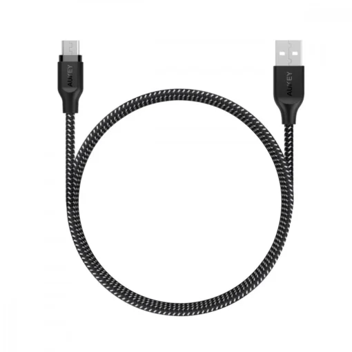 AUKEY Quick Charge micro USB-USB | 1.2m | 5A | 480 Mbps | CB-AM1 Black cable - Image 4