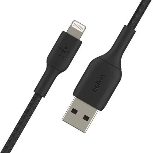 Belkin Cable Braided USB-Light ning 15cm black - Image 3