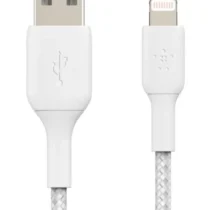 Belkin Cable Braided USB-Lightning 1m White