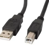 Lanberg Cable USB-A(M)->USB-B(M) 2.0 1M black