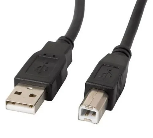 Lanberg кабел USB-A(M)->USB-B(M) 2.0 1M black