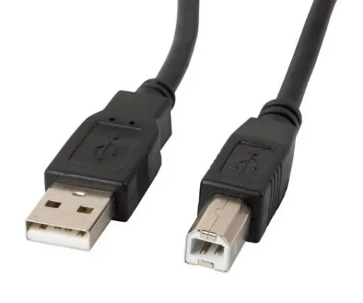 Lanberg кабел USB-A(M)->USB-B(M) 2.0 1M black