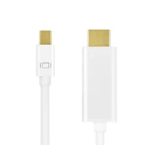 LogiLink Mini DisplayPort to HDMI 4K white 1m