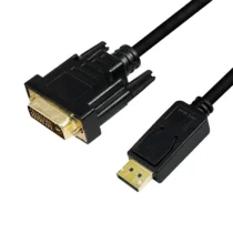 LogiLink DisplayPort to DVI cable  black 1m