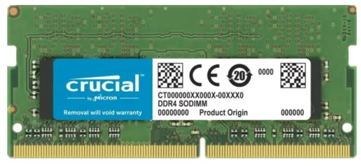 Crucial памет DDR4 SODIMM 8GB/3200