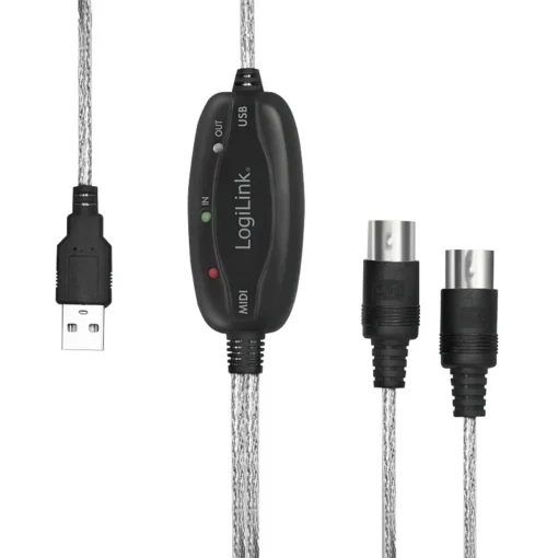 LogiLink Adapter USB to Midi In-Out - Image 3