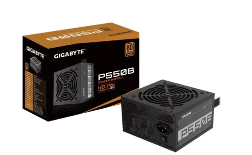 Gigabyte захранващ блок P550B 550W PFC 120mm hydraulic fan ATX