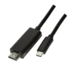 LogiLink USB-C male to HDMI 2.0 18m