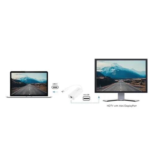 LogiLink USB-C to mini display port adapter, 4K/60Hz - Image 4