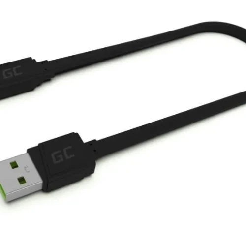 Green Cell кабел GCmatte Lightning flat 25 cm