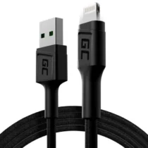 Green Cell Cable Ray USB-Lightning 120cm LED backlight