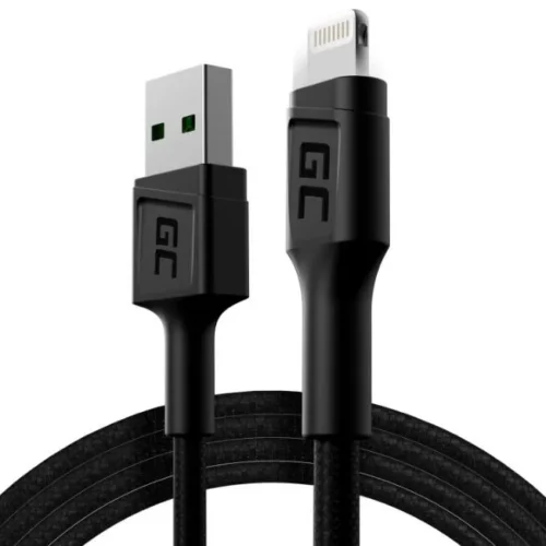 Green Cell кабел Ray USB-Lightning 120cm LED backlight