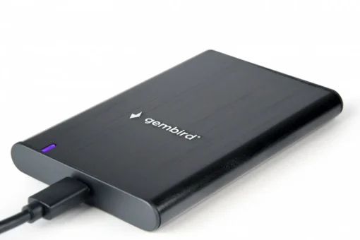 Gembird USB 3.1 2.5 Enclosure black - Image 3