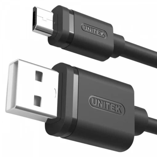 Unitek USB - microUSB CABLE 2.0 1,5M, M/M; Y-C434GBK - Image 4