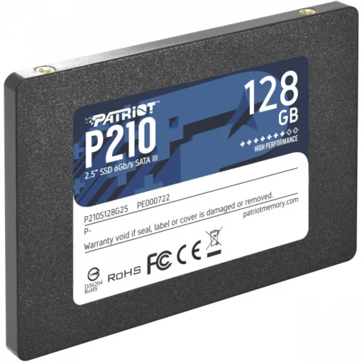 Patriot SSD 128GB P210 450/430 MB/s SATA III 2.5