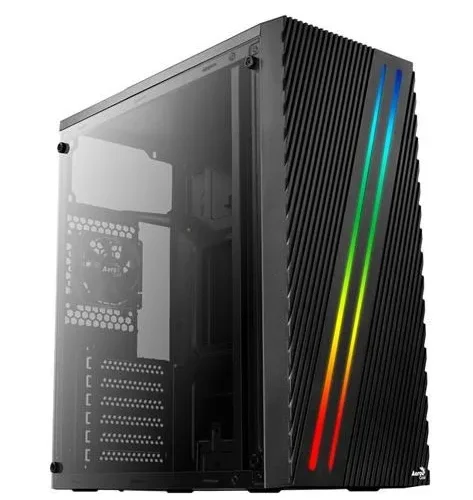 AeroCool Streak RGB BLACK USB 3.0 Mid Tower