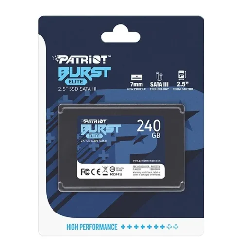 Patriot SSD drive 240GB Burst Elite 450/320MB/s SATA III 2.5 - Image 4