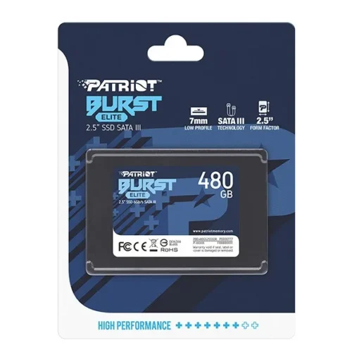 Patriot SSD 480GB Burst Elite 450/320MB/s SATA III 2. - Image 4