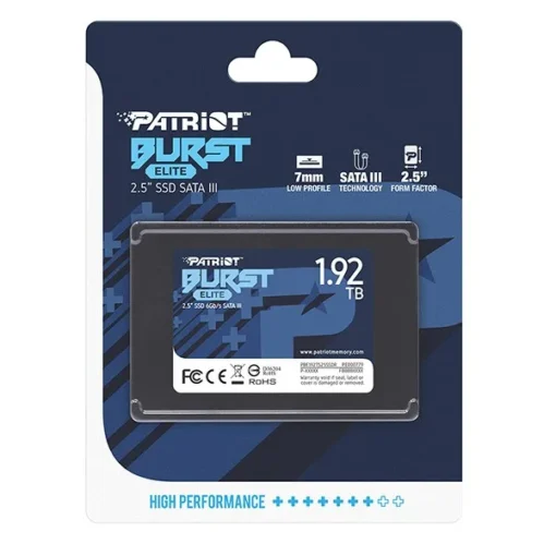 Patriot SSD 1920GB Burst Elite 450/320MB/s SATA III 2. - Image 4