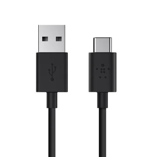 Belkin USB-A to USB-C Cable 3m Black - Image 2