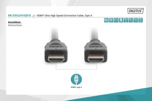 Digitus Connection Cable AK-330124-020-S - Image 3