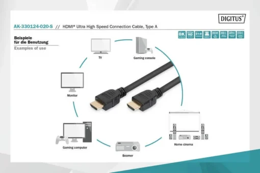 Digitus Connection Cable AK-330124-020-S - Image 4