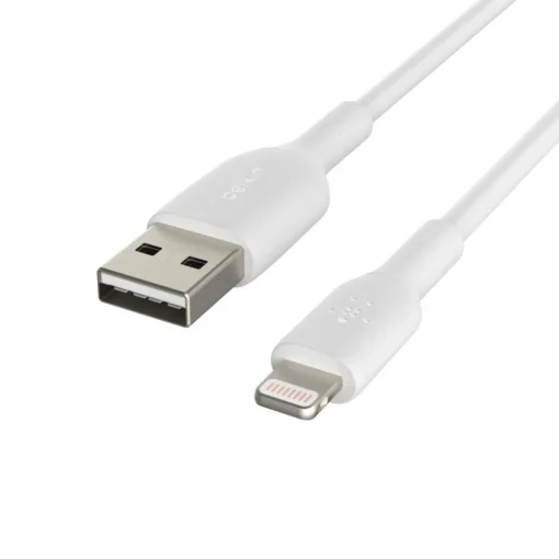 Belkin Belkin PVC USB-A to Ligh tning 1m White - Image 5