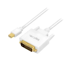 LogiLink Mini DisplayPort to DVI white 3m