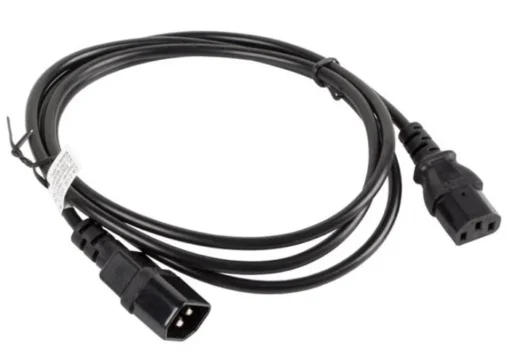 Lanberg Extension power cable IEC 320 C13 - C14 1.8M black - Image 2