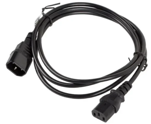 Lanberg Extension power cable IEC 320 C13 - C14 1.8M black - Image 3