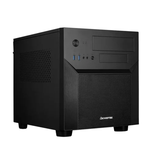 Chieftec CI-02B-OP mATX Cube Mesh Series Black - Image 3