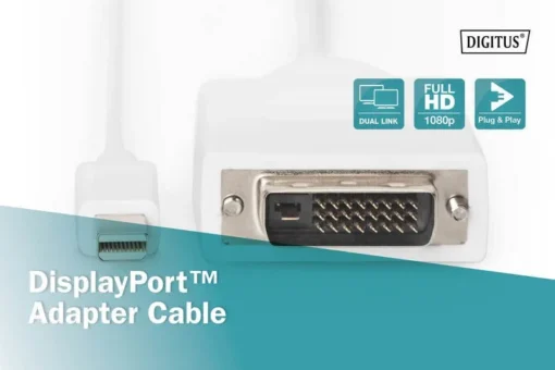 Digitus Cable DisplayPort 1.1a mini DP-DVI tyPA MM 2.0m - Image 5