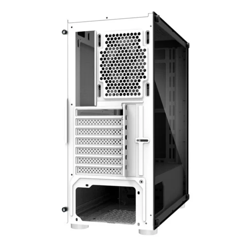 Zalman ZALMAN R2 White ATX Mid Tower кутия за компютър 120mm fan - Image 5