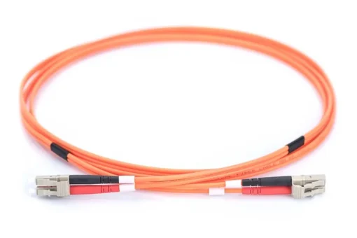 Digitus Patch cord światłowodowy FO LC/LC, dplx, MM 50/125, OM2, LSOH, 1m, pomarańczowy - Image 3