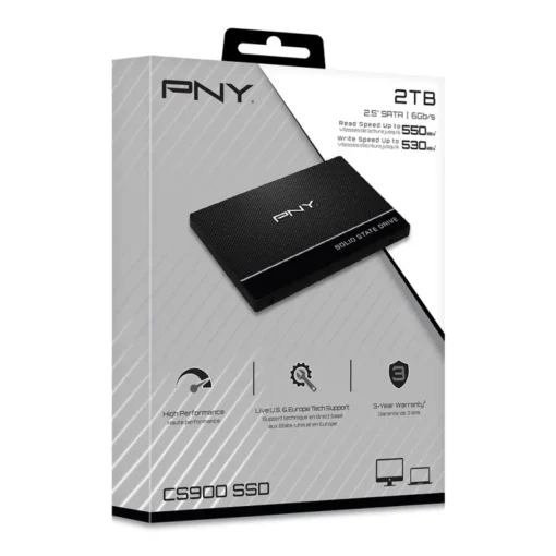 PNY SSD 2TB 2,5 SATA3 SSD7CS900-2TB-RB - Image 4