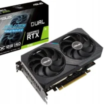 Asus видео карта GeForce RTX 3060 DUAL OC V2 12GB GDDR6 192bit 3DP/HDMI