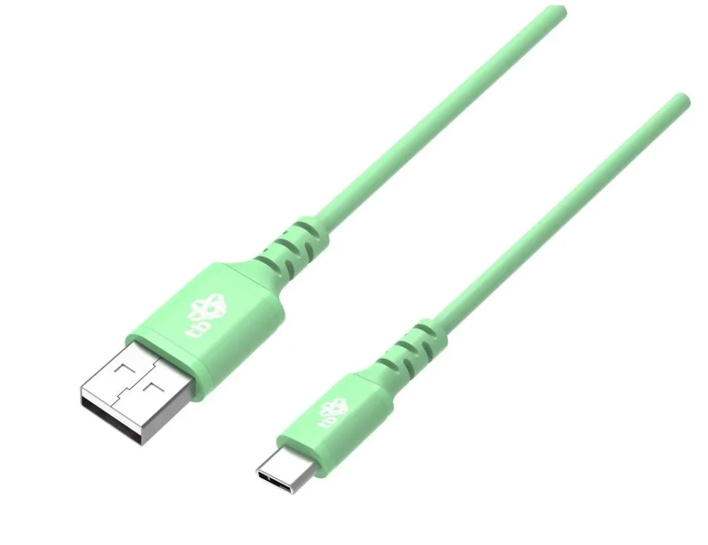 TB USB C кабел 1m green