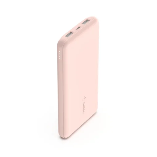 Belkin PowerBank 10 000mAh USB A & C 15W rose gold