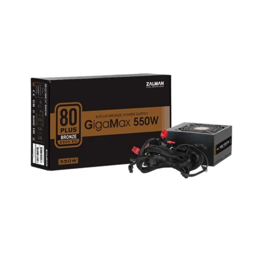 Zalman захранващ блок GigaMax 550W 80+ BRONZE EU ZM550-GVII - Image 4